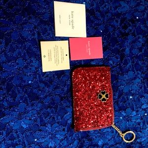 NWT KATE SPADE Medium L-Zip Card Holder